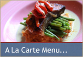 A La Carte Menu